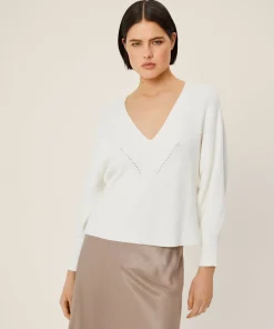 Women MSCH Copenhagen Knitwear^MSCHAcentia Rachelle V Pullover