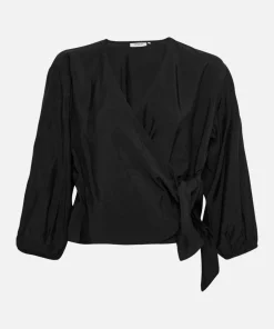Women MSCH Copenhagen Tops & Tees^MSCHAudia 3/4 Wrap Top