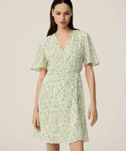 Women MSCH Copenhagen Dresses & Jumpsuits^MSCHBernelle SS Wrap Dress AOP