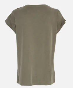 Women MSCH Copenhagen Tops & Tees | Basics^MSCHBirdia Lynette Tee