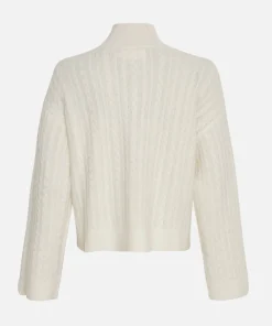 Women MSCH Copenhagen Knitwear | Wool^MSCHBlithe Hope Zip Cardigan