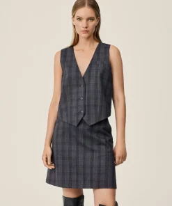 Women MSCH Copenhagen Skirts | Bottoms^MSCHCalile HW Skirt CHK