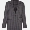 Women MSCH Copenhagen Blazers^MSCHCalile Loose Blazer CHK