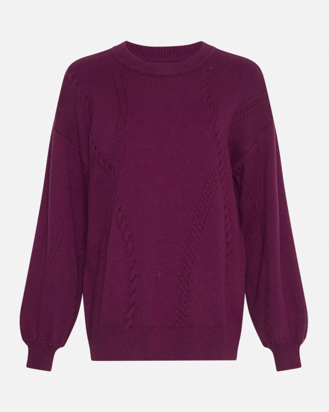 Women MSCH Copenhagen Knitwear | Wool^MSCHCecelia Peony Pullover