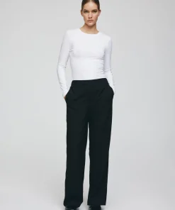 Women MSCH Copenhagen Bottoms | Basics^MSCHChana Straight Pants