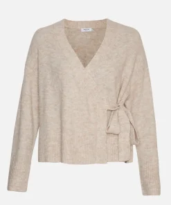 Women MSCH Copenhagen Wool^MSCHEbonee Zenie Wrap Pullover