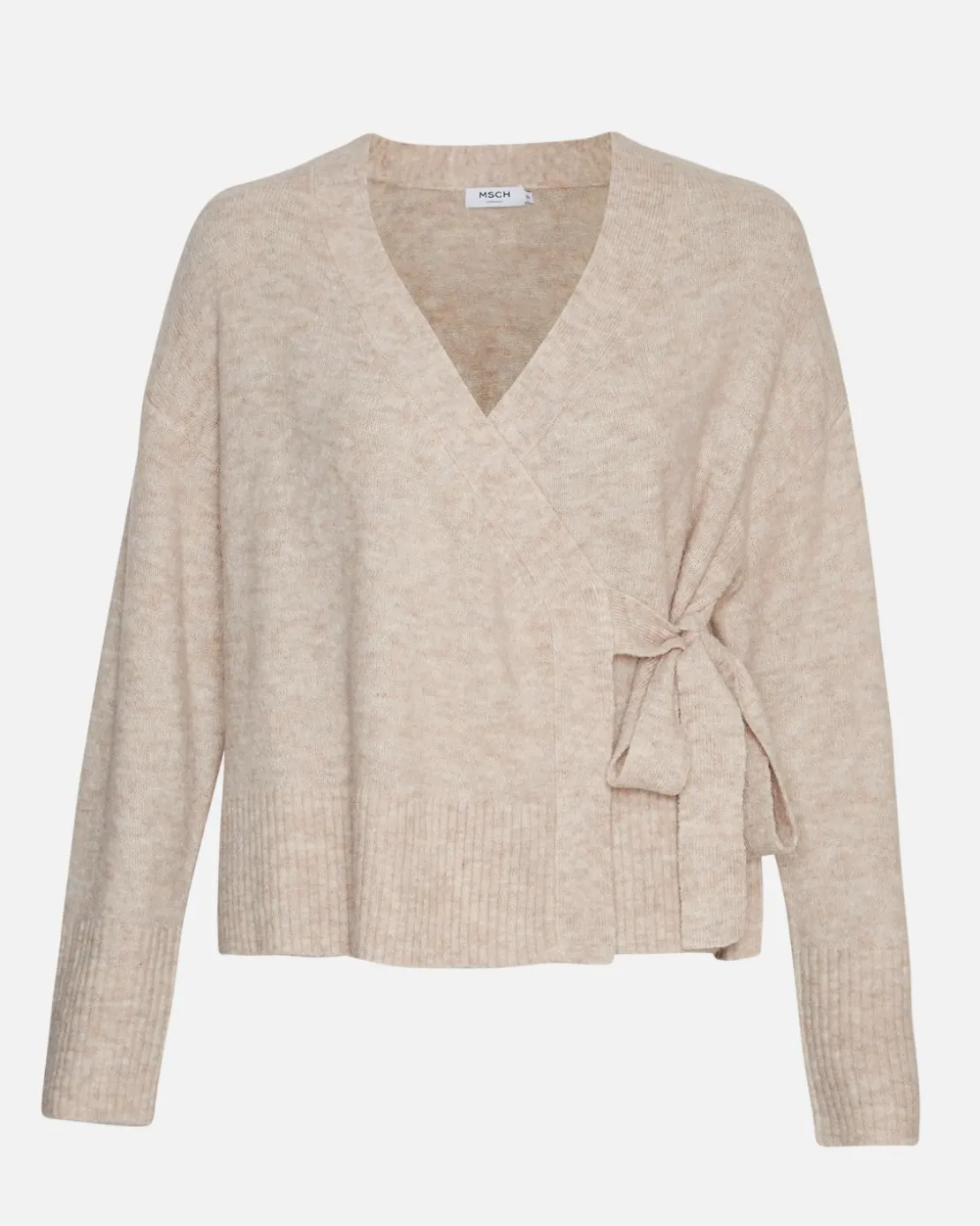 Women MSCH Copenhagen Wool^MSCHEbonee Zenie Wrap Pullover