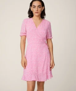 Women MSCH Copenhagen Dresses & Jumpsuits^MSCHElanina Rikklie Wrap Dress AOP