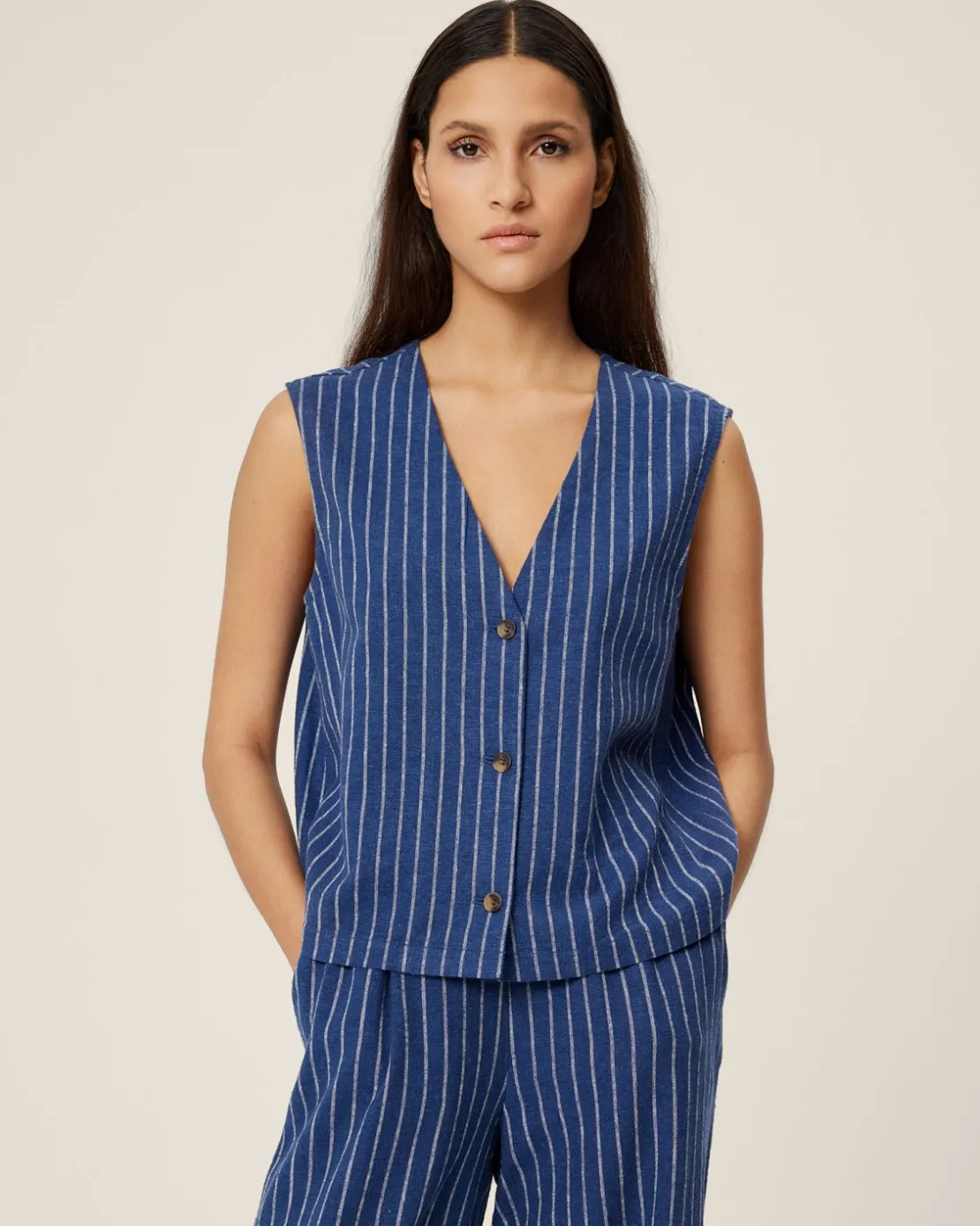 Women MSCH Copenhagen Vests | Tops & Tees^MSCHEllamaia Vest STP