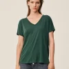 Women MSCH Copenhagen Tops & Tees^MSCHFenya Modal V Neck Tee