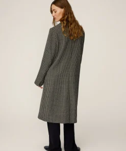 Women MSCH Copenhagen Outerwear^MSCHGenesis Long Jacket CHK