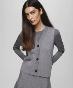 Women MSCH Copenhagen Knitwear | Vests^MSCHGinnette East Vest