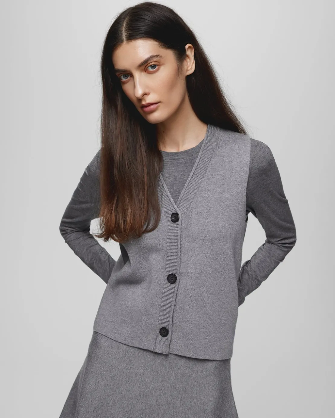Women MSCH Copenhagen Knitwear | Vests^MSCHGinnette East Vest