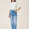 Women MSCH Copenhagen Denim | Bottoms^MSCHGretel Nel HW Slim Ankle Jeans