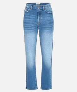 Women MSCH Copenhagen Denim | Bottoms^MSCHGretel Nel HW Slim Ankle Jeans