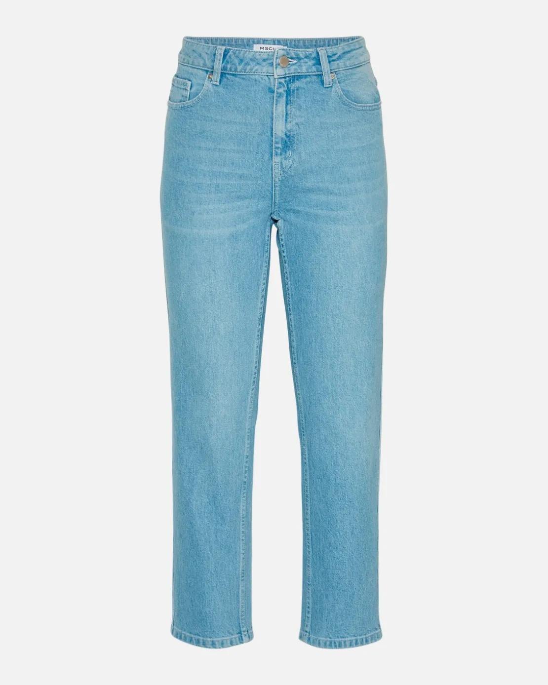 Women MSCH Copenhagen Bottoms | Denim^MSCHKiea Ada Slim Cropped Jeans