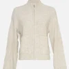Women MSCH Copenhagen Knitwear | Wool^MSCHLediona Hope Zip Cardigan