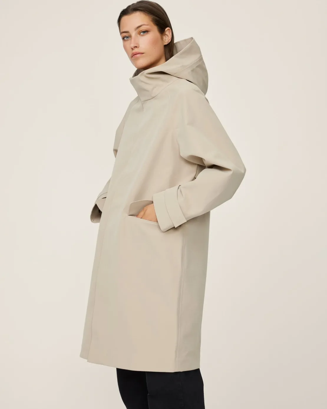 Women MSCH Copenhagen Outerwear^MSCHMalan Hood Raincoat