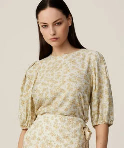 Women MSCH Copenhagen Tops & Tees^MSCHMarva Ladonna 2/4 Top AOP