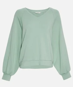 Women MSCH Copenhagen Shirts & Blouses^MSCHNelina Ima Q Raglan V Sweatshirt