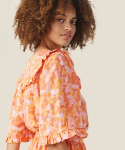 Women MSCH Copenhagen Tops & Tees^MSCHTaila 2/4 Top AOP