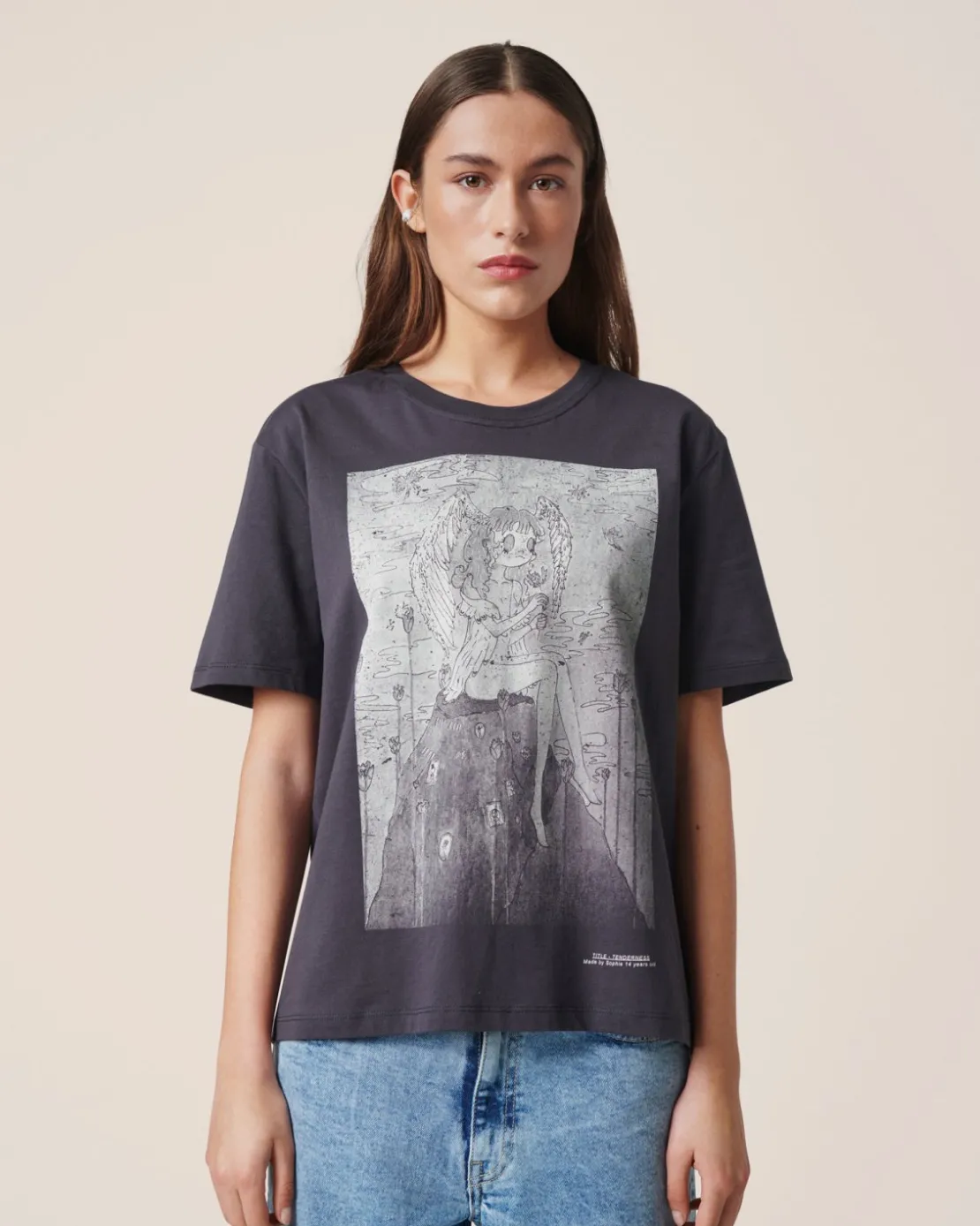 Women MSCH Copenhagen Tops & Tees^MSCHTenderness Logan Print Tee