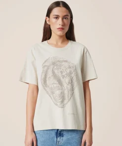 Women MSCH Copenhagen Tops & Tees^MSCHThe War Logan Print Tee