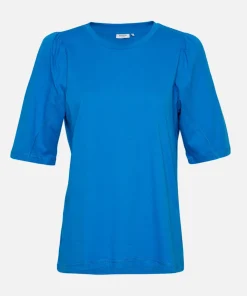 Women MSCH Copenhagen Tops & Tees^MSCHTiffa Logan 2/4 Puff Tee