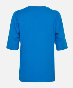 Women MSCH Copenhagen Tops & Tees^MSCHTiffa Logan 2/4 Puff Tee