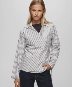 Women MSCH Copenhagen Tops & Tees^MSCHZenika Wrap Top STP