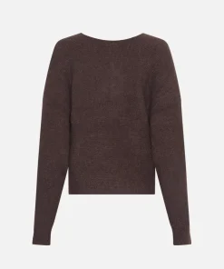 Women MSCH Copenhagen Knitwear | Wool^MSCHZinelle Hope Wrap Pullover