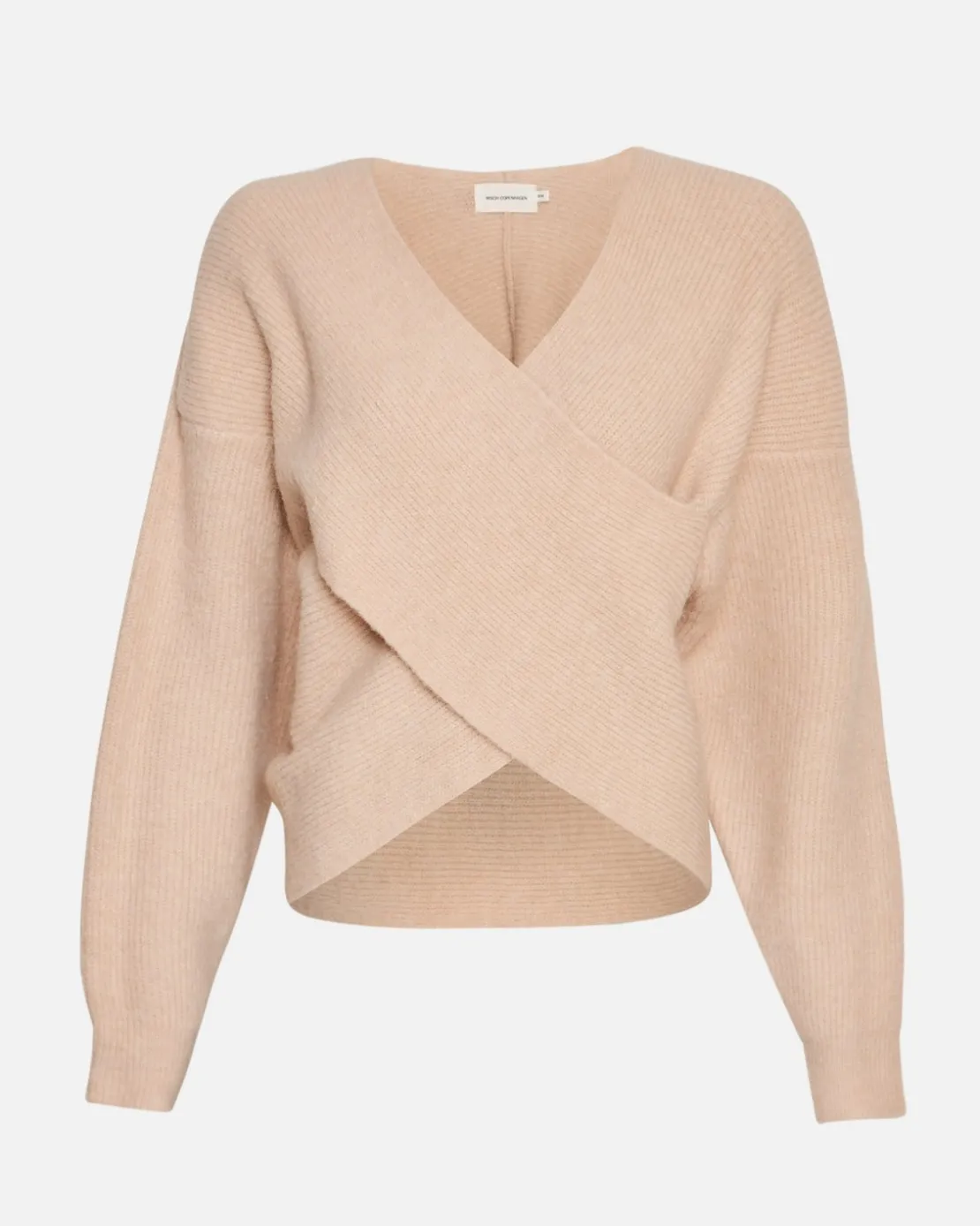 Women MSCH Copenhagen Knitwear | Wool^MSCHZinelle Hope Wrap Pullover